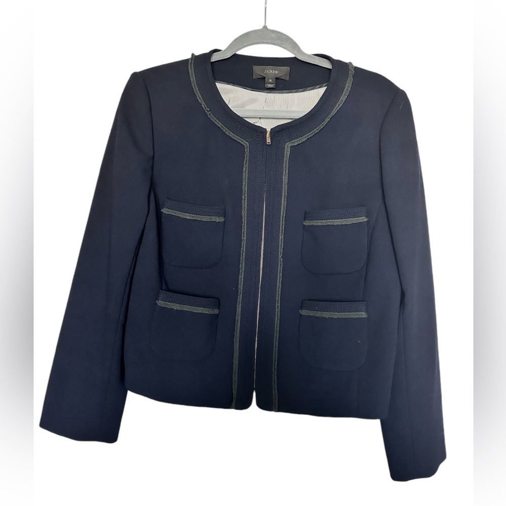J.Crew Four Pocket Lady Jacket​​​​​​​